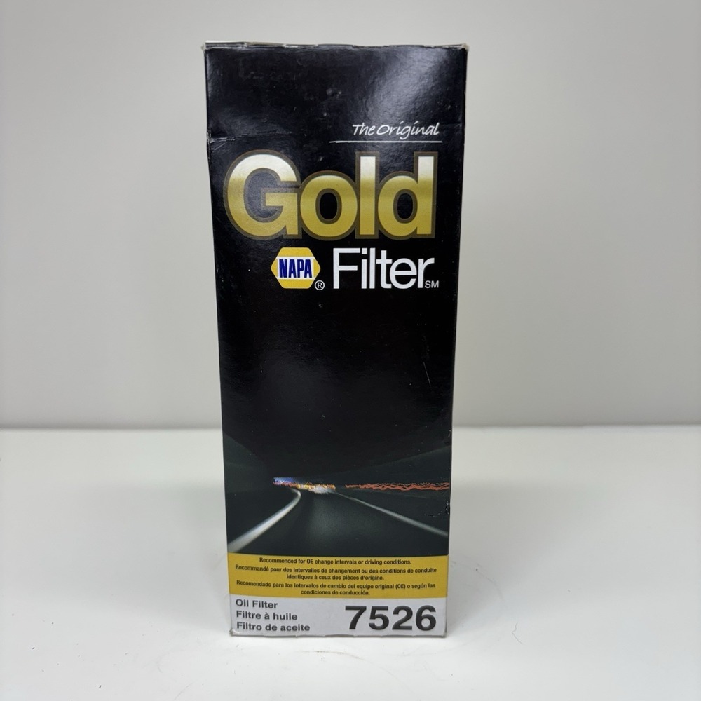 4 Pack NAPA Gold 7526 Oil Filter With O-Ring And Instructions Lot Of 4 NEW